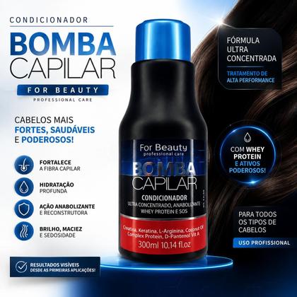 Imagem de Condicionador Bomba Capilar For Beauty 300ml