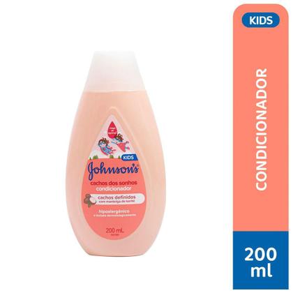 Imagem de Condicionador Cabelos Cacheados Johnson's Baby 200ml