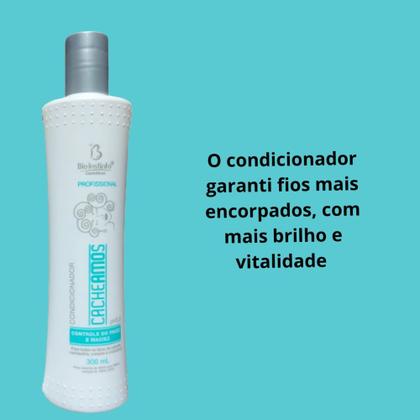 Imagem de Condicionador  Cacheamos Controle do Frizz  e Maciez 300 ml
