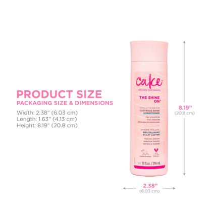 Imagem de Condicionador Cake Beauty The Shine On Lustrous Shine 300 ml