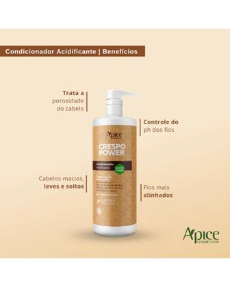 Imagem de Condicionador Crespo Power Acidificante 1000ml Apice