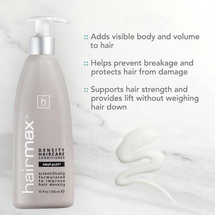 Imagem de Condicionador de cabelo HairMax para cabelos mais grossos, frasco de 300 ml