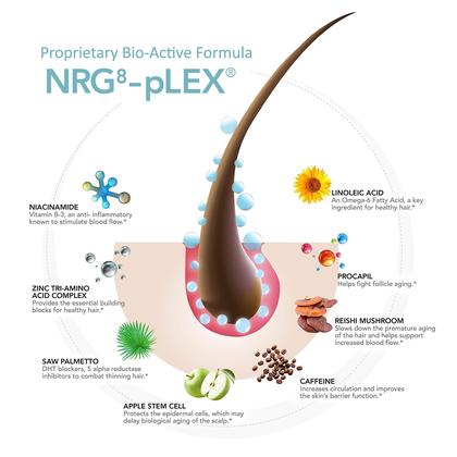 Imagem de Condicionador de cabelo HairMax para cabelos mais grossos, frasco de 300 ml