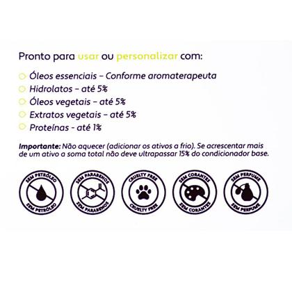 Imagem de Condicionador de Cabelo Natural Vegano Sem Perfume 500 ml