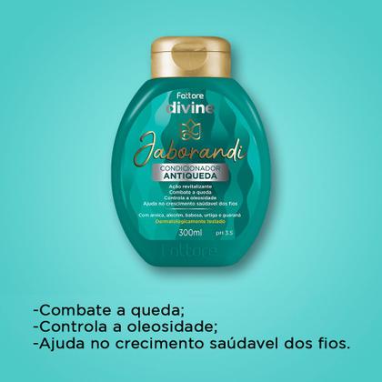 Imagem de Condicionador Divine Fattore Antiqueda Jaborandi 300ml