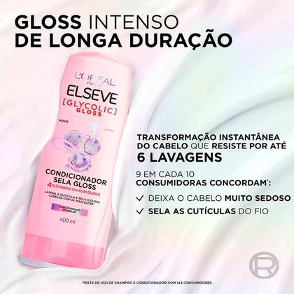 Imagem de Condicionador Elseve Glycolic Gloss 400ml
