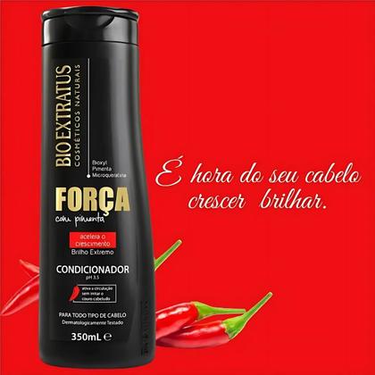 Imagem de Condicionador Força Com Pimenta 350Ml Bio Extratus