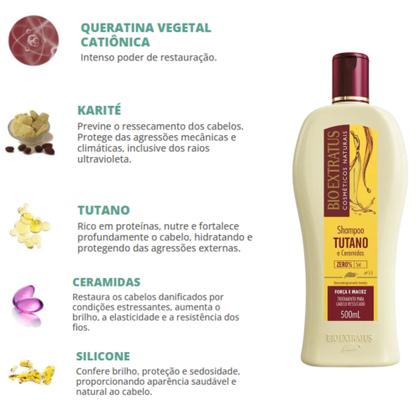 Imagem de Condicionador Força e Maciez Tutano 500ml  Bio Extratus