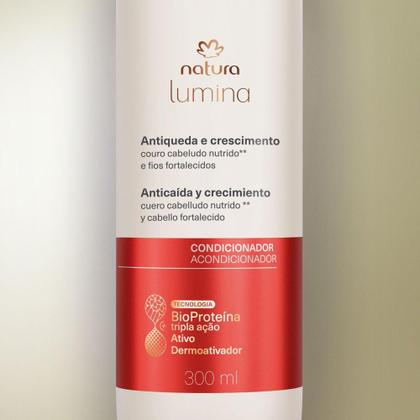 Imagem de Condicionador Fortificante Antiqueda e Crescimento Lumina 300 ml - Natura