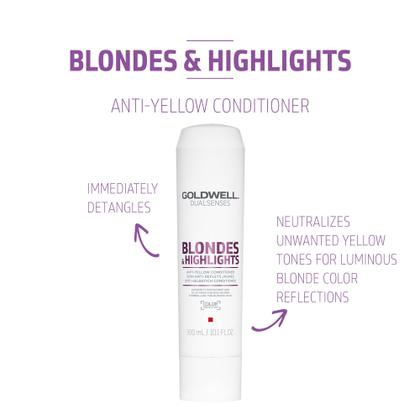 Imagem de Condicionador Goldwell Dualsenses Blondes & Highlights 300 ml