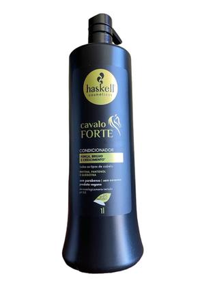 Imagem de Condicionador Haskell Cavalo Forte Força Brilho e Crescimento 1 Litro