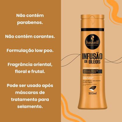 Imagem de Condicionador Haskell Infusão De Óleos 300ml