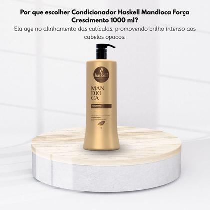 Imagem de Condicionador Haskell Mandioca Força Crescimento 1000 ml