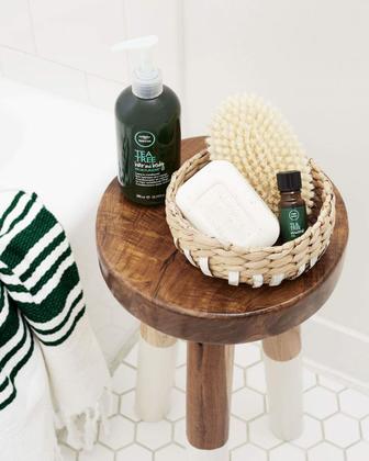 Imagem de Condicionador hidratante Leave-In Tea Tree 1L para cabelo e corpo