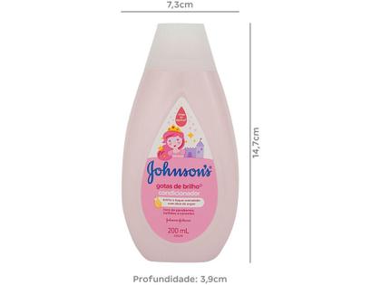 Imagem de Condicionador Infantil Johnsons Gotas de Brilho - 200ml