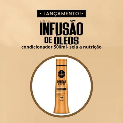 Imagem de Condicionador Infusão de Óleos 500ml Haskell ultra ressecado