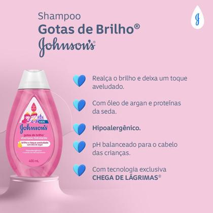 Imagem de Condicionador johnsons baby gotas de brilho 200ml