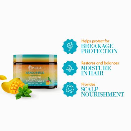 Imagem de Condicionador Leave-In Mielle Organics Mango & Tulsi 350ml
