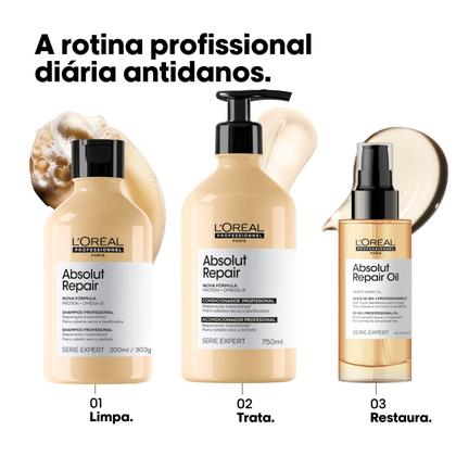 Imagem de Condicionador loreal absolut repair gold 750 ml
