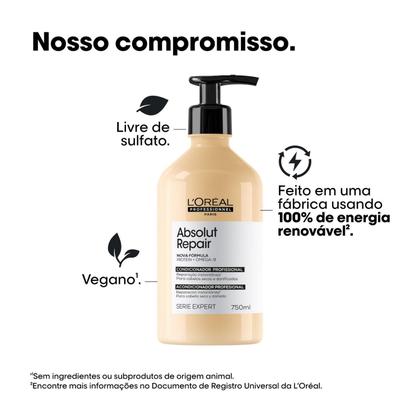 Imagem de Condicionador loreal absolut repair gold 750 ml