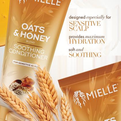 Imagem de Condicionador Mielle Organics Calmante de Aveia e Mel 250mL