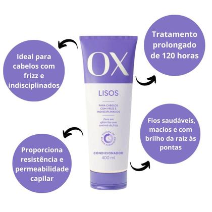 Imagem de Condicionador Ox Lisos 400ml