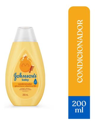 Imagem de Condicionador para Bebê Johnsons Baby de Glicerina 200ml  Uso Diário