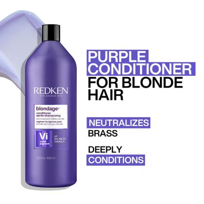 Imagem de Condicionador Redken Blondage Color Depositing Purple 1L