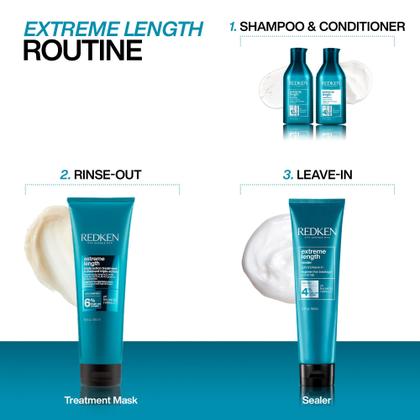 Imagem de Condicionador Redken Extreme Length com biotina e óleo de rícino