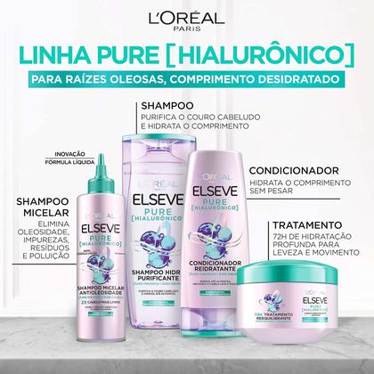 Imagem de Condicionador Reidratante L'Oréal Paris Elseve Pure Hialurônico 200Ml