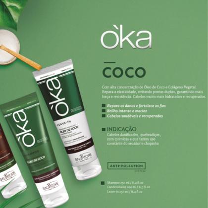 Imagem de Condicionador Salvatore Oka Óleo de Coco - 200ml