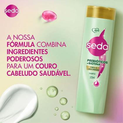 Imagem de Condicionador Seda Força e Engrossamento 325ml Com Biotina