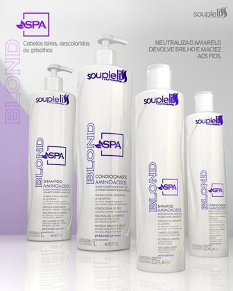 Imagem de Condicionador spa blond loiros colorido-grisalho soupleliss