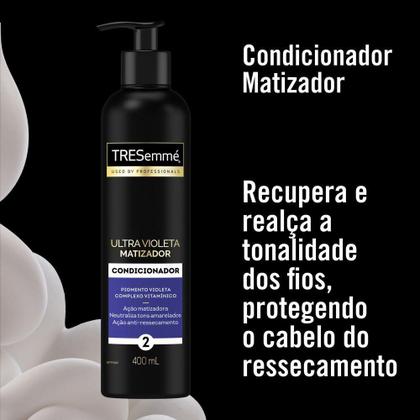 Imagem de Condicionador TRESemmé Ultra Violeta Matizador 400ml