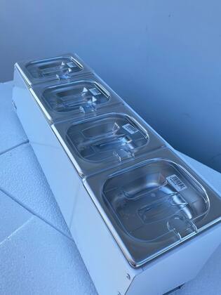 Imagem de Condimentadora 4 cubas Refrigerada 1/6 ZPCNRL04 Branca