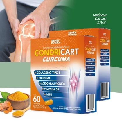 Imagem de Condricart Colageno II e Cúrcuma.