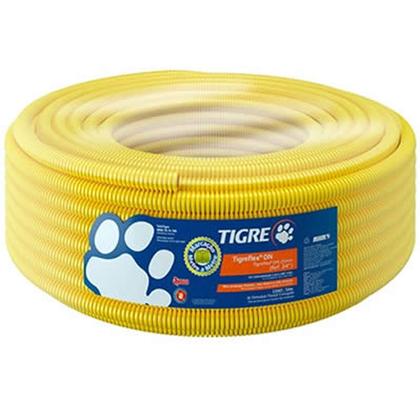 Imagem de Conduite Amarelo Tigre Flex 25mm 3/4 Rolo 25m Corrugado Elet