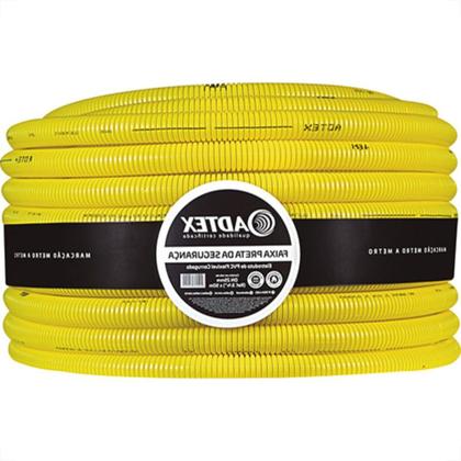 Imagem de Conduite Corrugado Amarelo.Adtex Antichama D 3/4 R50