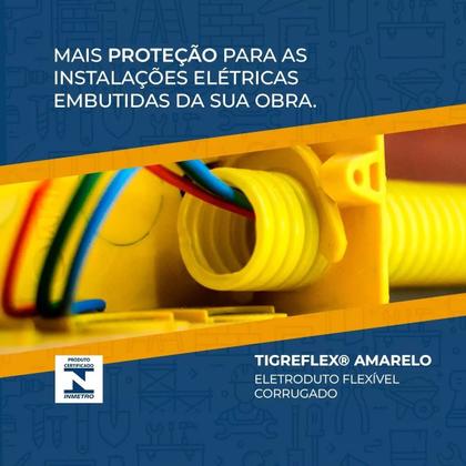 Imagem de Conduíte Corrugado Tigre 3/4 Polegada Rolo 50m - 2 Und