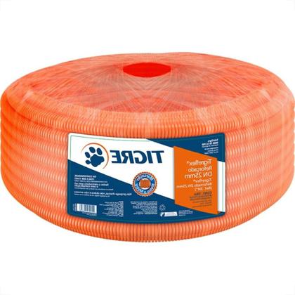 Imagem de Conduite Corrugado Tigre Laranja Reforcado 1'' - 25M