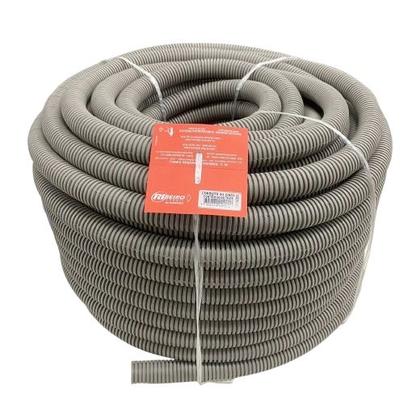 Imagem de Conduíte Eletroduto Corrugado Flexível Cinza 3/4 e 1"