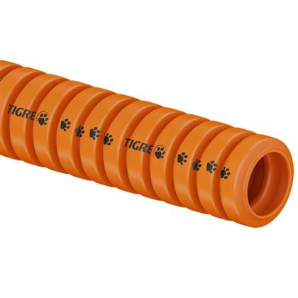 Imagem de Conduíte Eletroduto Corrugado PVC Trigreflex Reforçado Laranja De 32 mm - 14211322 - TIGRE