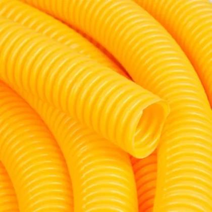 Imagem de Conduite Flexível Pvc 3/4 Corrugado Amarelo 50 Metros Adtex