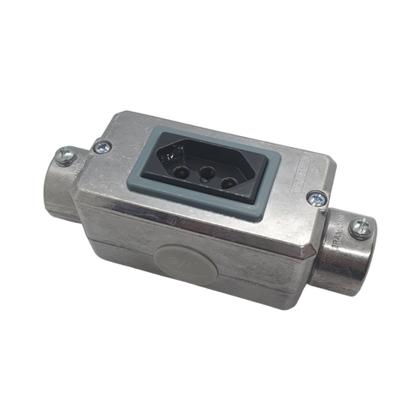 Imagem de Condulete C alumínio 3/4 Tramontina tomada