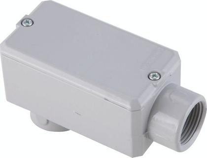 Imagem de Condulete fixo 1/2" tipo "LB" - com tampa / rosca BSP / com pintura el