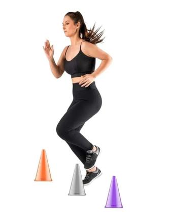 Imagem de Cone de Agilidade e Exercícios - Profissional 9" - Hidrolight FL23 -  Treinamento Funcional