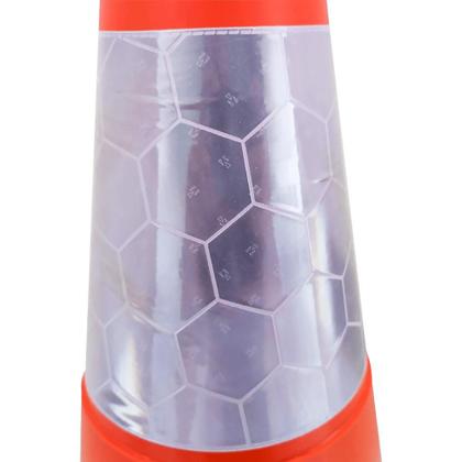 Imagem de Cone de Sinalização 75 Cm Laranja e Branco Plastcor