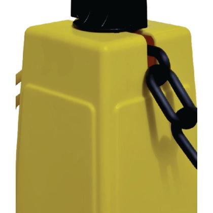 Imagem de Cone de Sinalização Cuidado 116x32,5cm - BRALIMPIA