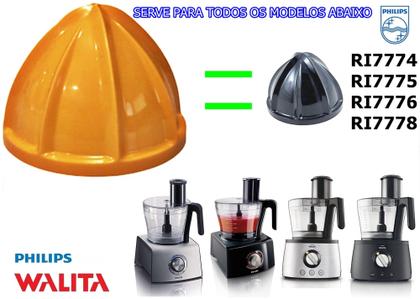 Imagem de Cone Espremedor de reposição para seu processador do modelo Ri7774 Ri7775 Ri7776 Ri7778