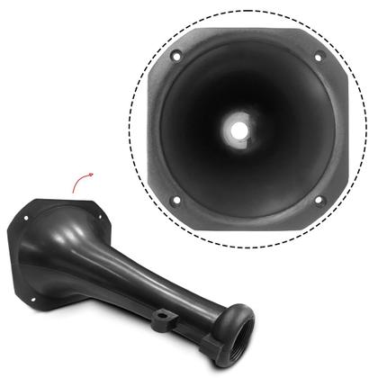 Imagem de Cone Longo Preta Boca Redonda Para Driver